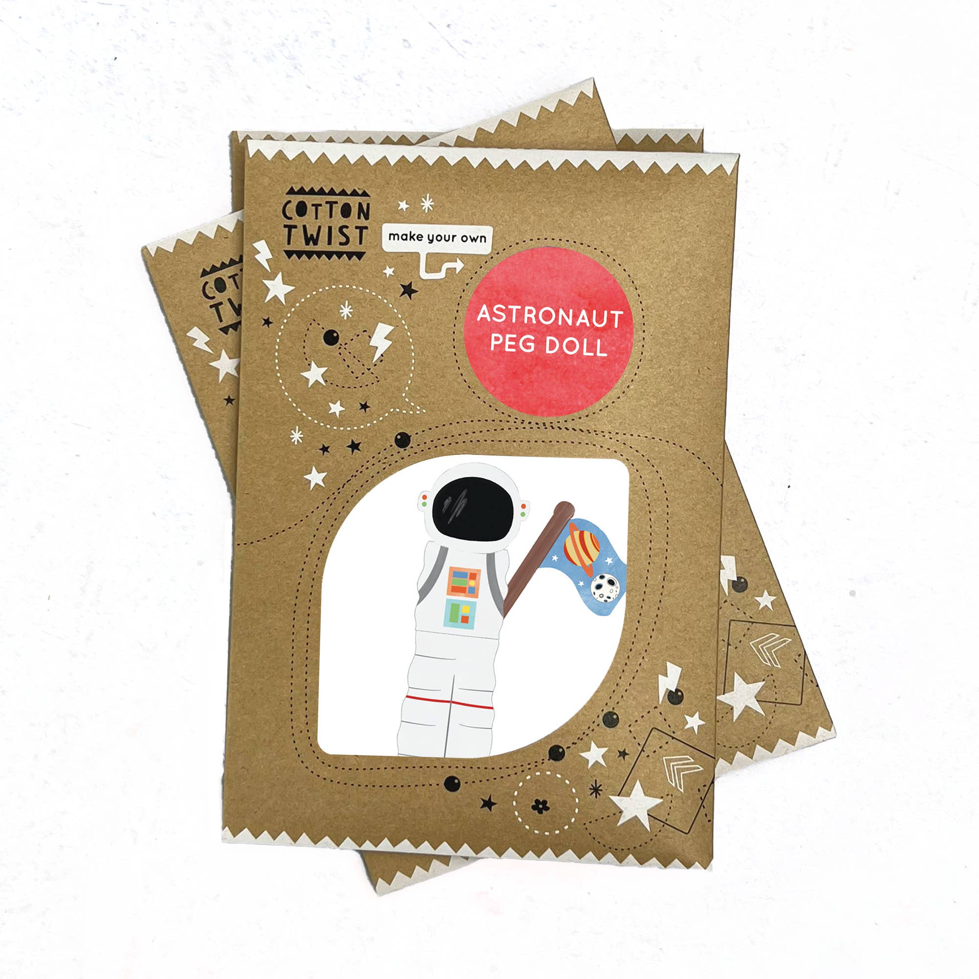 Make Your Own Astronaut Peg Doll - All Good Things