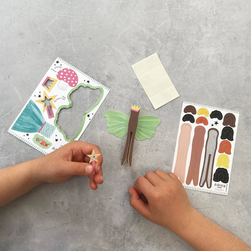 Make Your Own Fairy Peg Doll - All Good Things