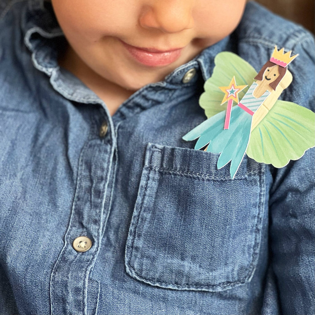 Make Your Own Fairy Peg Doll - All Good Things