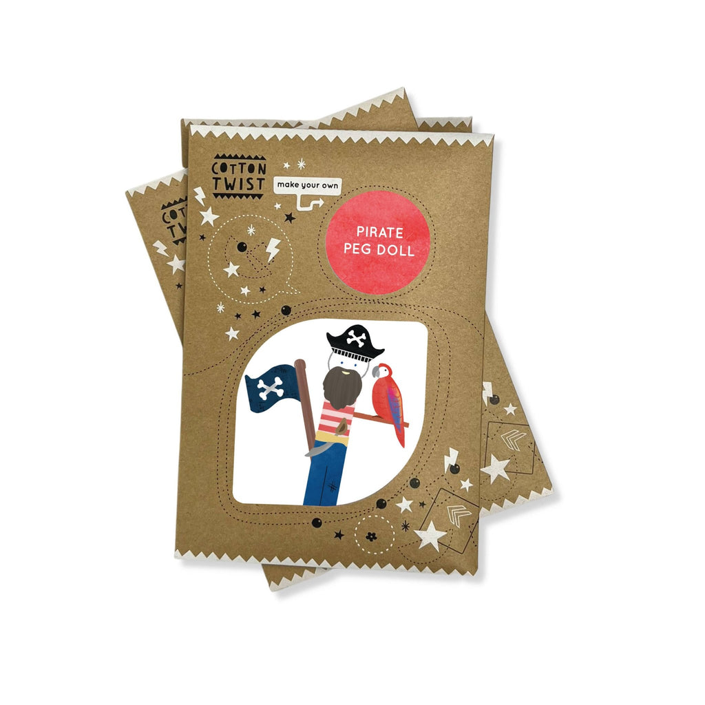 Make Your Own Pirate Peg Doll - All Good Things