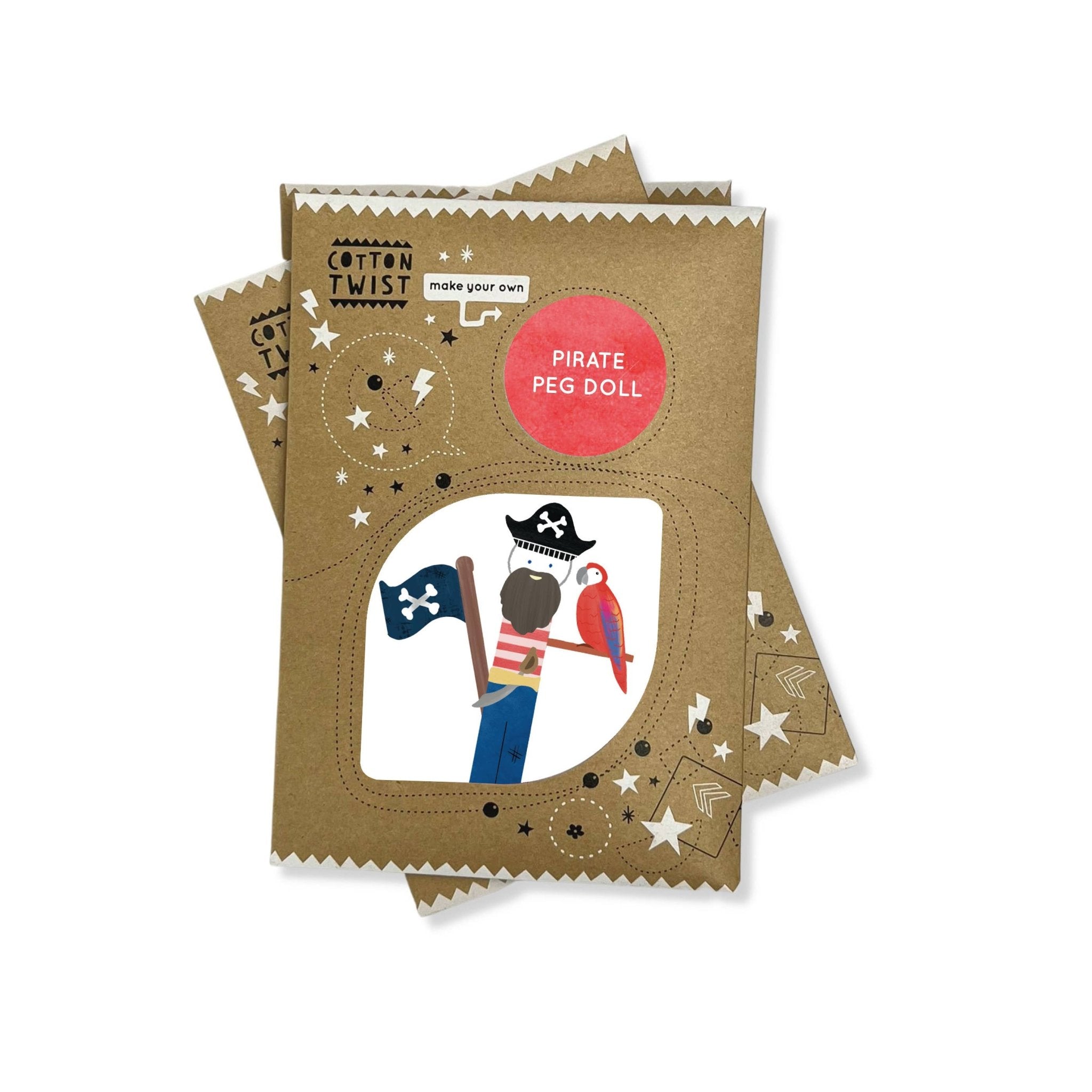 Make Your Own Pirate Peg Doll - All Good Things