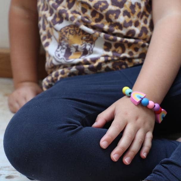 Make Your Own Rainbow Bracelet - All Good Things