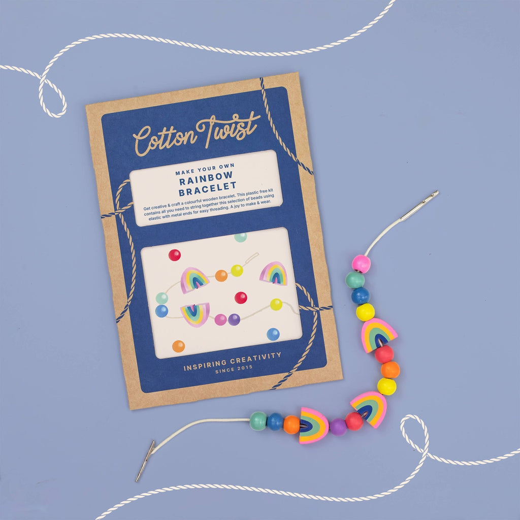 Make Your Own Rainbow Bracelet - All Good Things