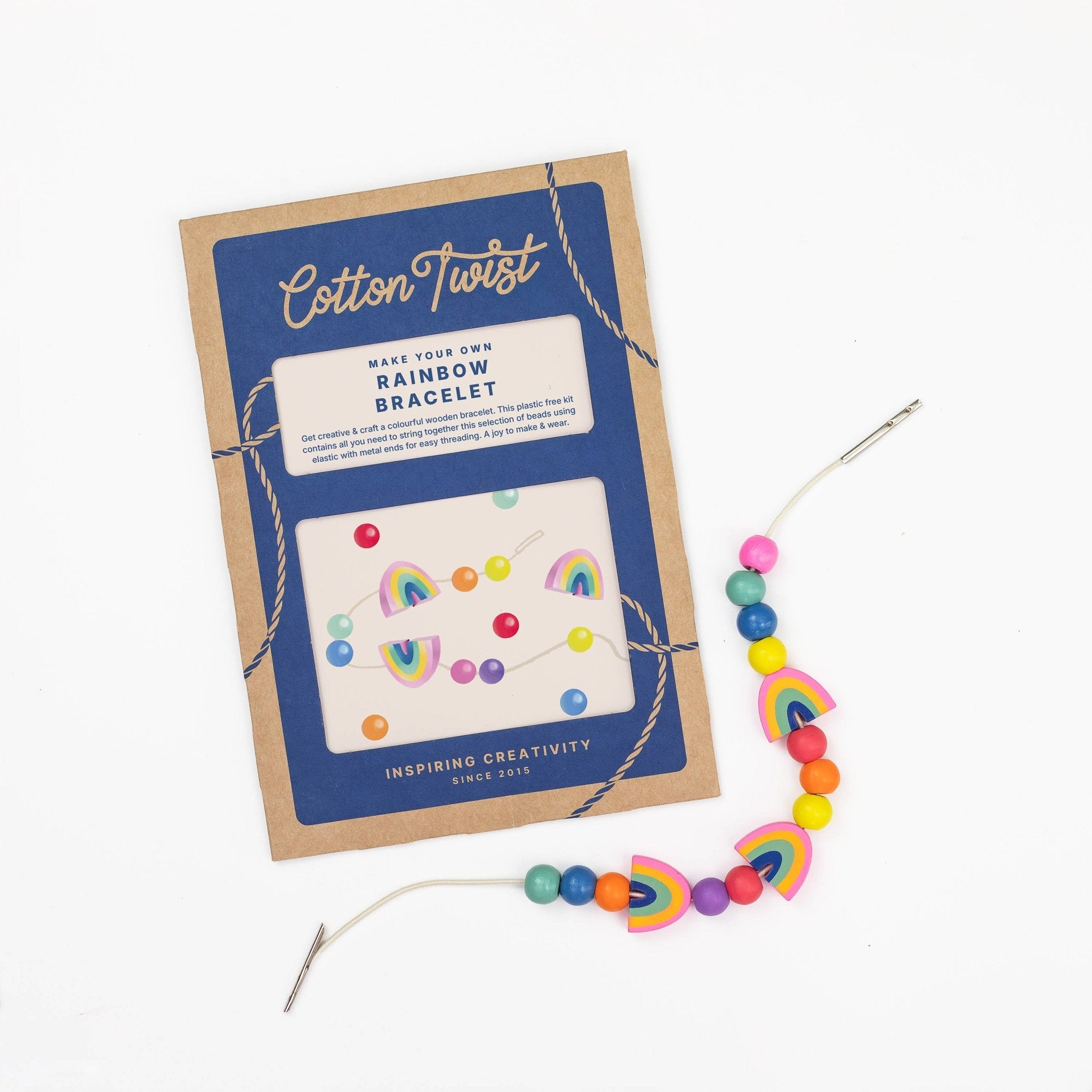Make Your Own Rainbow Bracelet - All Good Things