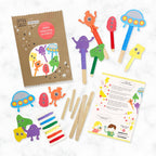 Make Your Own Space Monster Puppets - All Good Things
