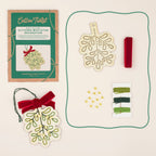 Make Your Own Stitched Mistletoe Decoration - All Good Things