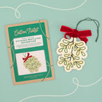 Make Your Own Stitched Mistletoe Decoration - All Good Things