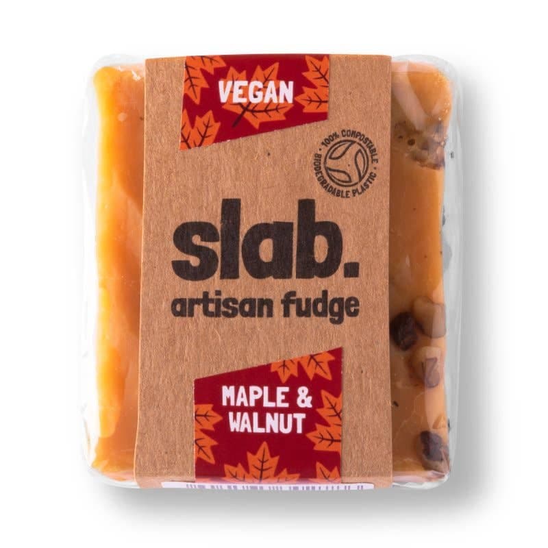 Maple & Walnut Fudge Slab - Vegan - All Good Things