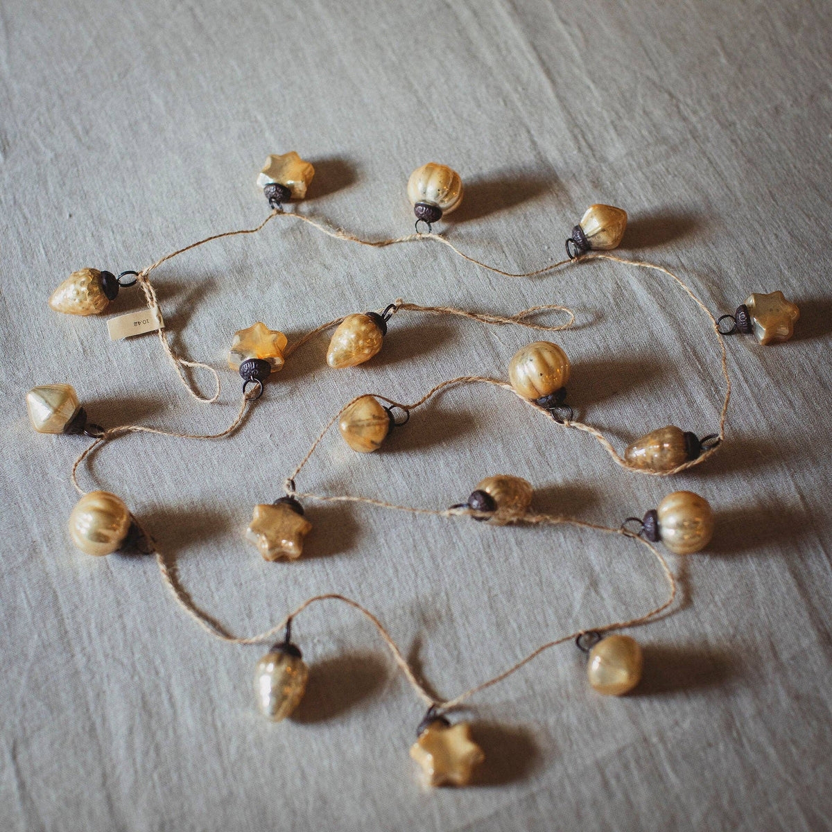 Mini Baubles Opalescent Gold Garland - All Good Things
