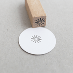 Mini Rubber Stamp | Sunburst - All Good Things