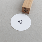 Mini Rubber Stamp | You Are Here - All Good Things
