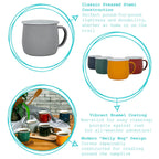 Mustard Yellow Enamel Belly Mug - All Good Things