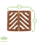 Natural Coir Scraper Door Mat - All Good Things
