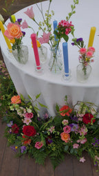 Navy 8 inch Dinner Candles x 20 - All Good Things