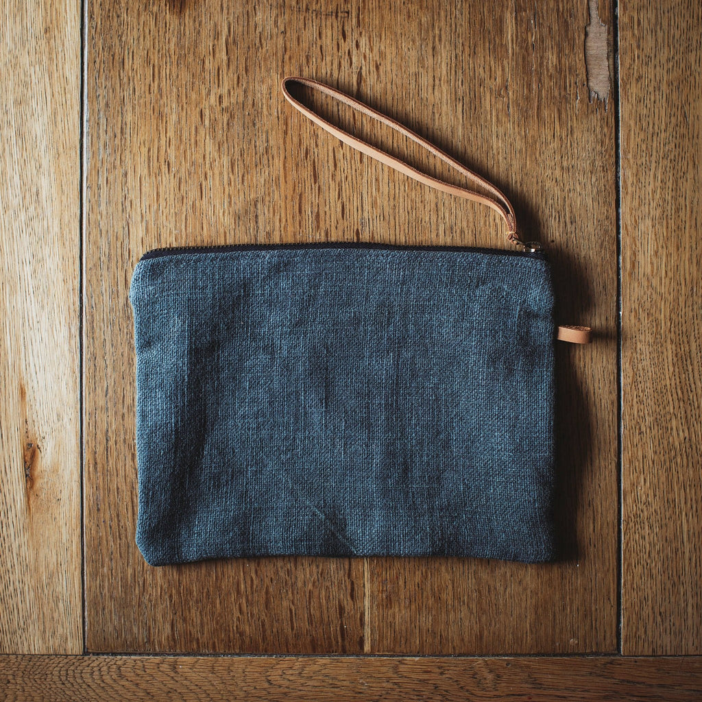 Original Jute Pouches in 6 colours: Denim - All Good Things