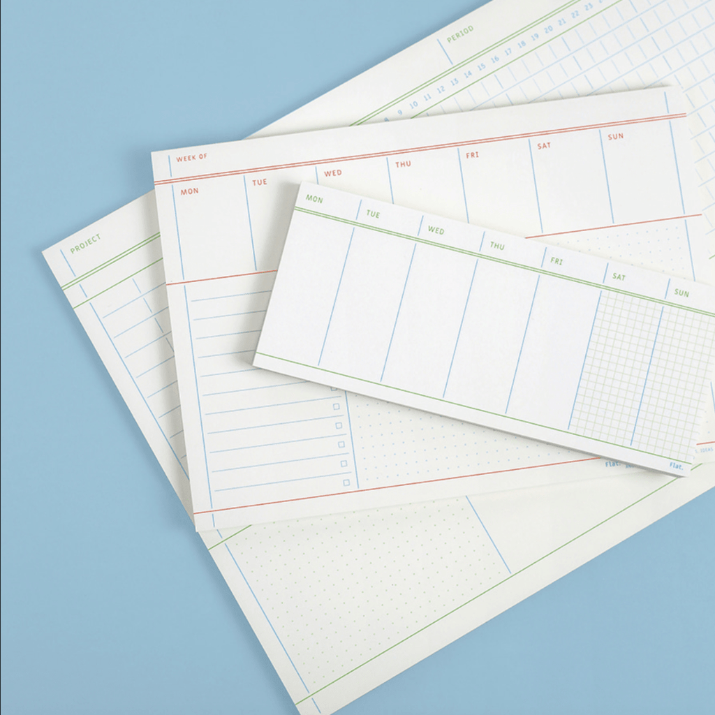 Paperian Flat Notepad [A4]: A4 / Project Plan - All Good Things