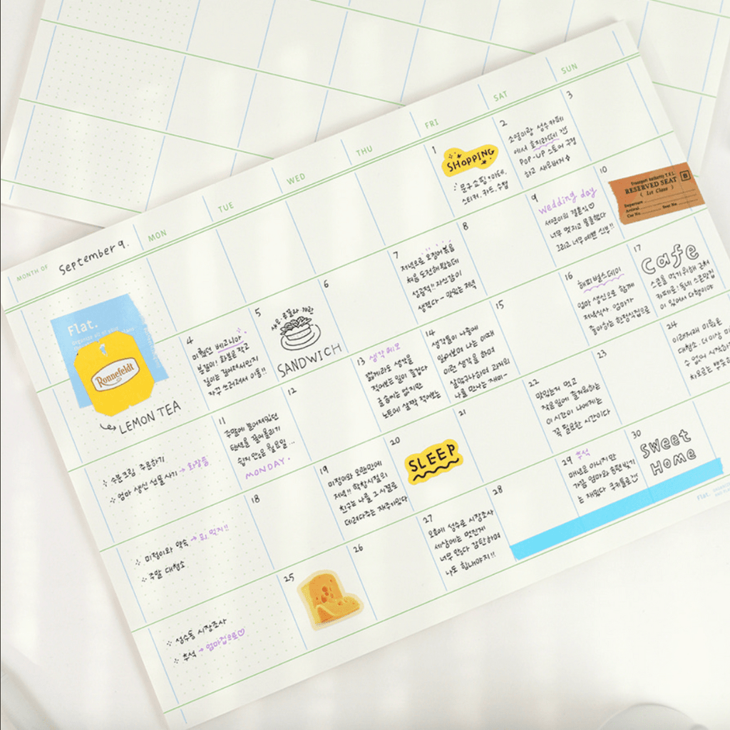 Paperian Flat Notepad [A4]: A4 / Project Plan - All Good Things