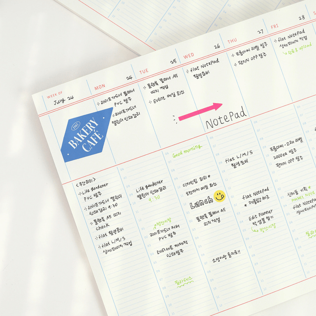 Paperian Flat Notepad [A4]: A4 / Project Plan - All Good Things
