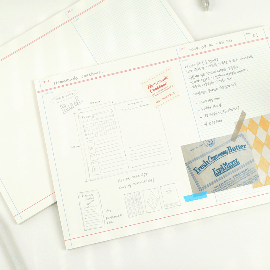 Paperian Flat Notepad [A4]: A4 / Project Plan - All Good Things
