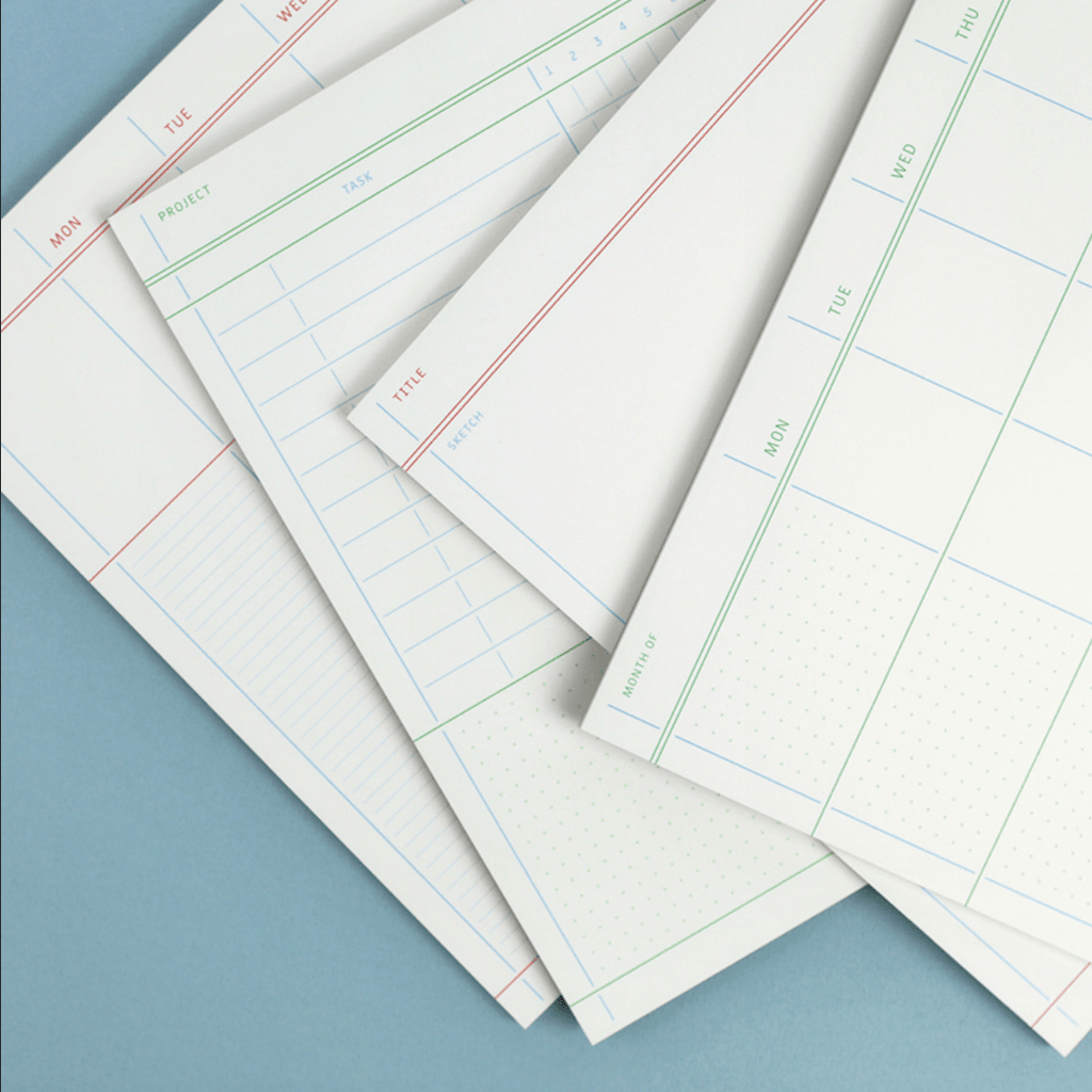 Paperian Flat Notepad [A4]: A4 / Project Plan - All Good Things