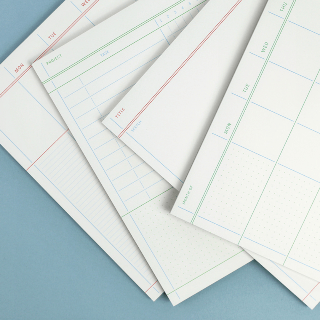Paperian Flat Notepad [A4]: A4 / Project Plan - All Good Things