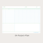 Paperian Flat Notepad [A4]: A4 / Project Plan - All Good Things