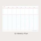 Paperian Flat Notepad [A4]: A4 / Project Plan - All Good Things