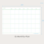 Paperian Flat Notepad [A4]: A4 / Project Plan - All Good Things
