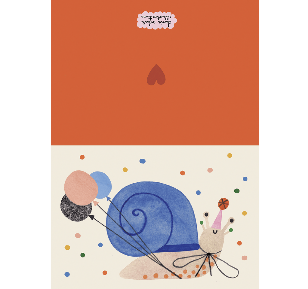 PARTY SNAIL card - All Good Things