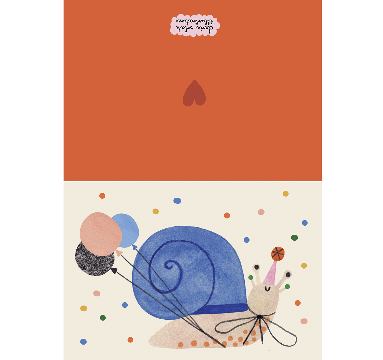 PARTY SNAIL card - All Good Things