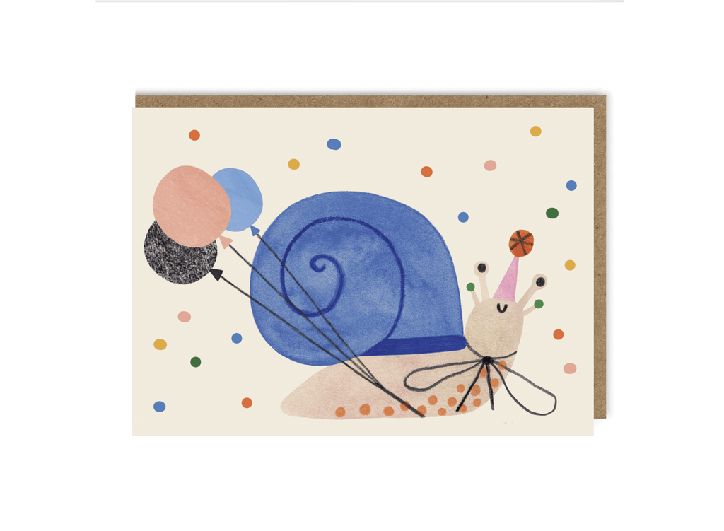 PARTY SNAIL card - All Good Things