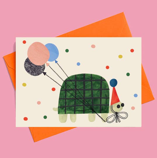 PARTY TURTLE card - All Good Things