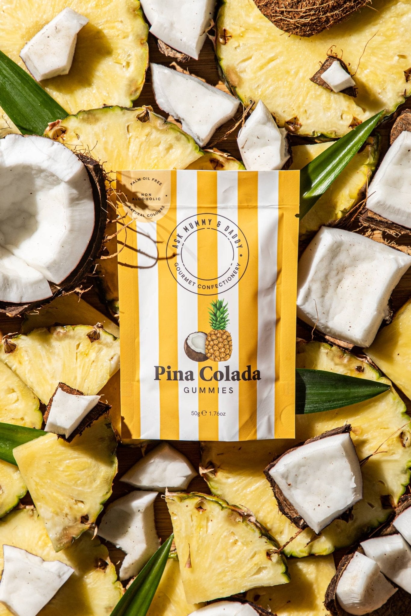 Pina Colada Gummies 50g Pouch - All Good Things