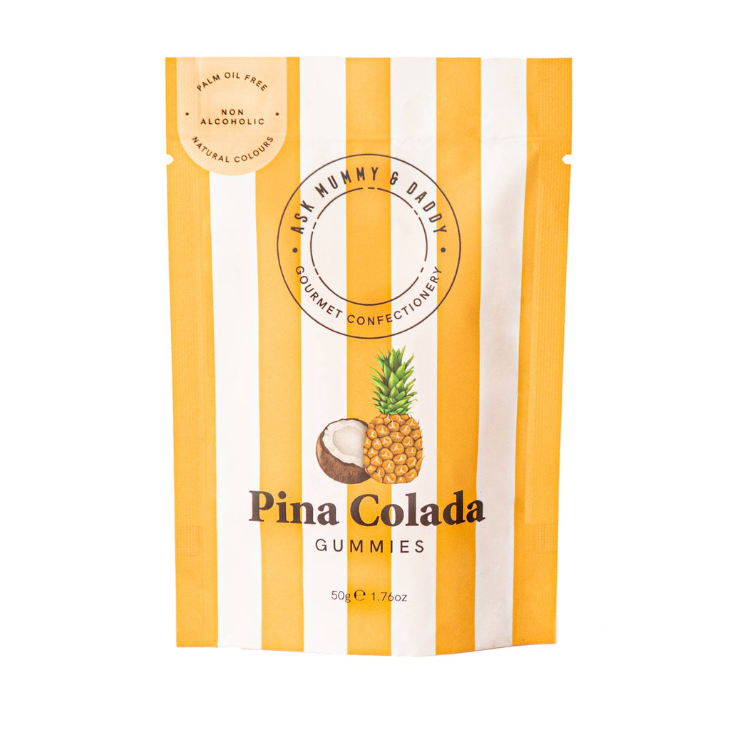 Pina Colada Gummies 50g Pouch - All Good Things