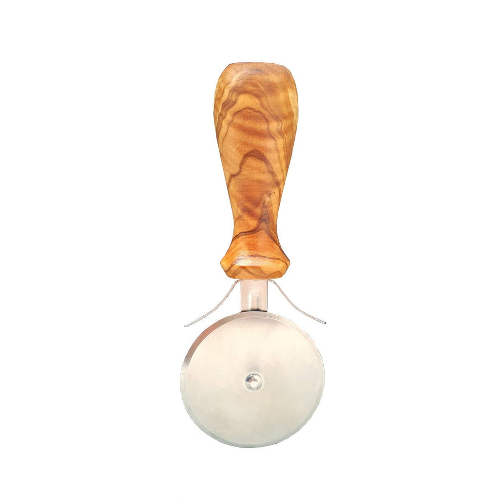 Pizza Roller with Olive Wood Handle - All Good Things