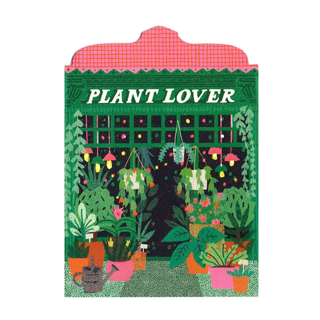 Plant Lover Shop Die Cut Card - All Good Things