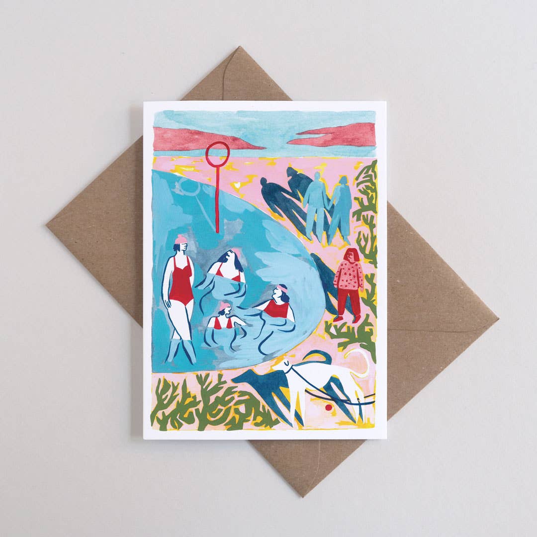 Portobello Beach | Everyday greetings card | Seaside, nature - All Good Things