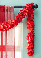 Recycled Sari Eco Tinsel Garland - Pink - All Good Things