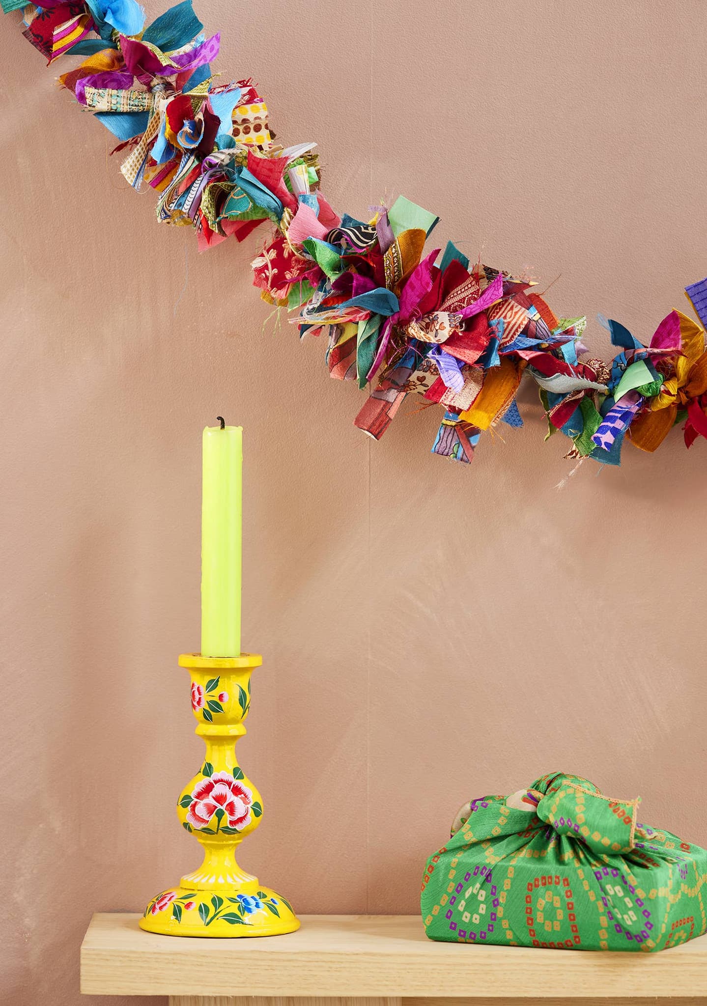 Recycled Sari Eco Tinsel/Garland - Multi - All Good Things