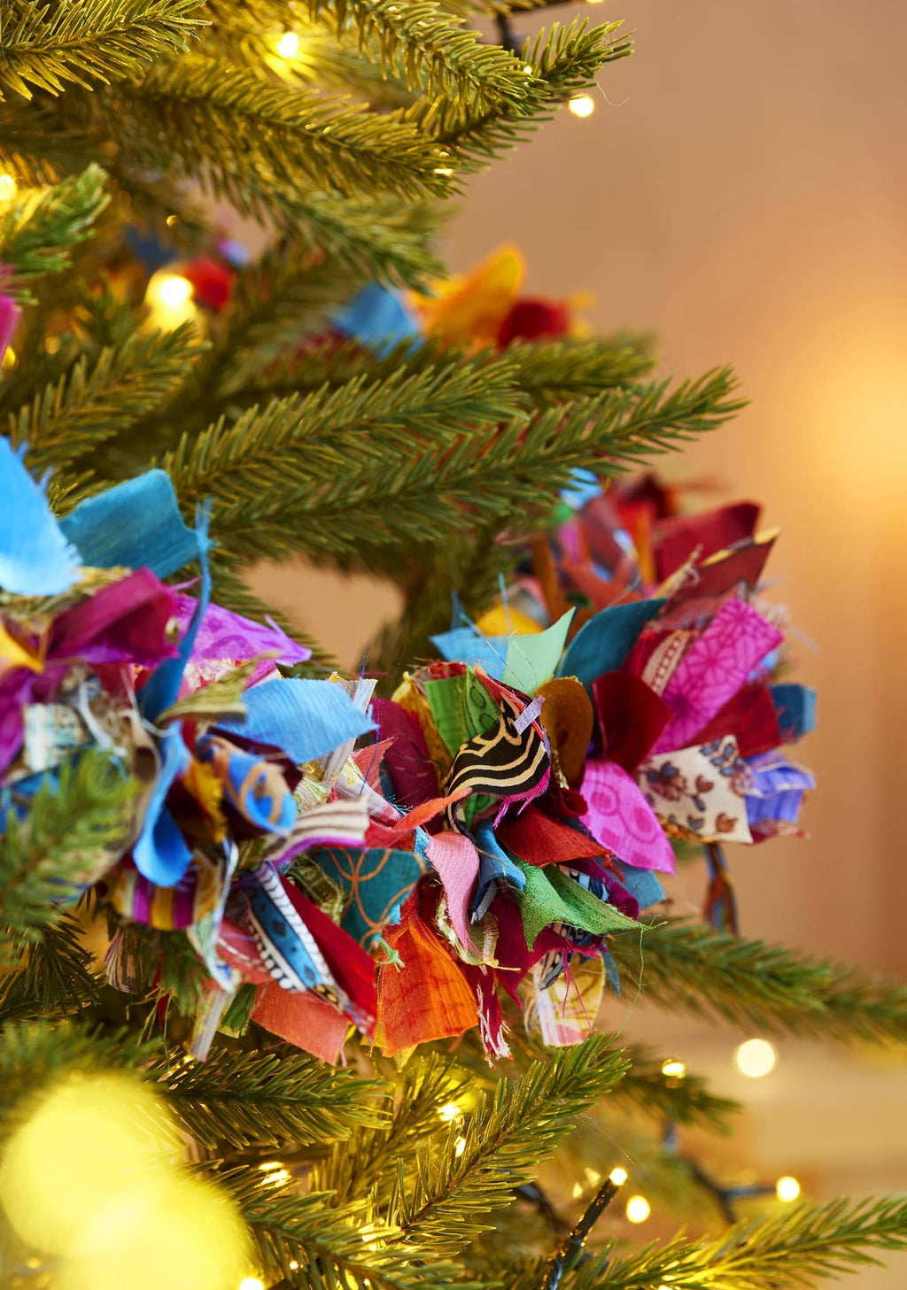 Recycled Sari Eco Tinsel/Garland - Multi - All Good Things