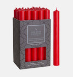 Red 8 inch Dinner Candles x 20 - All Good Things