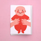Red Baby Mini A7 Card - All Good Things