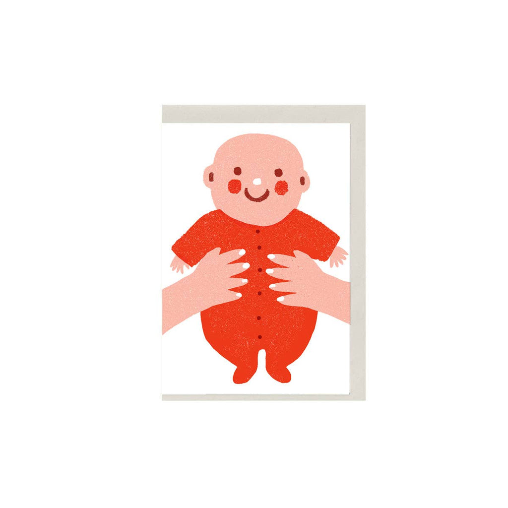 Red Baby Mini A7 Card - All Good Things