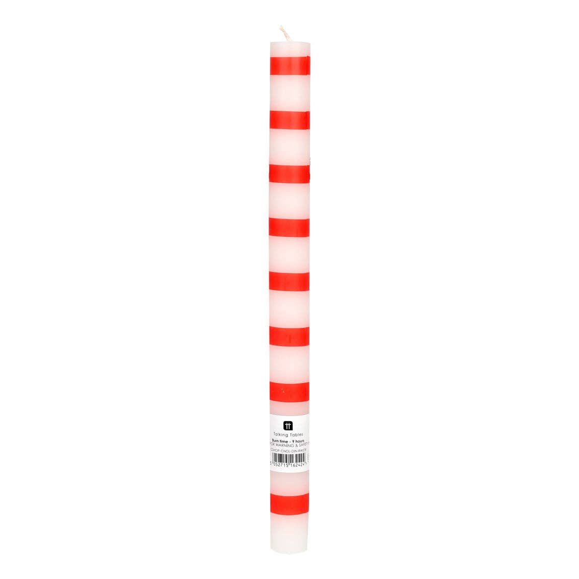 Red & White Stripe Straight Dinner Candles - Display | Home Decor | - All Good Things
