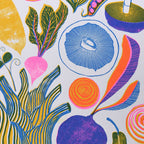 Roots, Fruits & Shoots | A4 Risograph Print, wall art - All Good Things