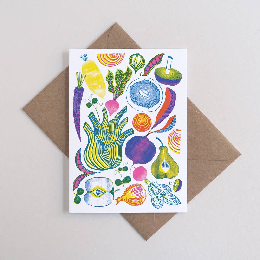 Roots, Fruits & Shoots | Everyday greetings card | Gardener - All Good Things
