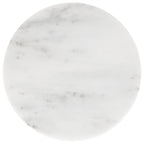 Round Marble Chopping Board - 30cm, White - All Good Things