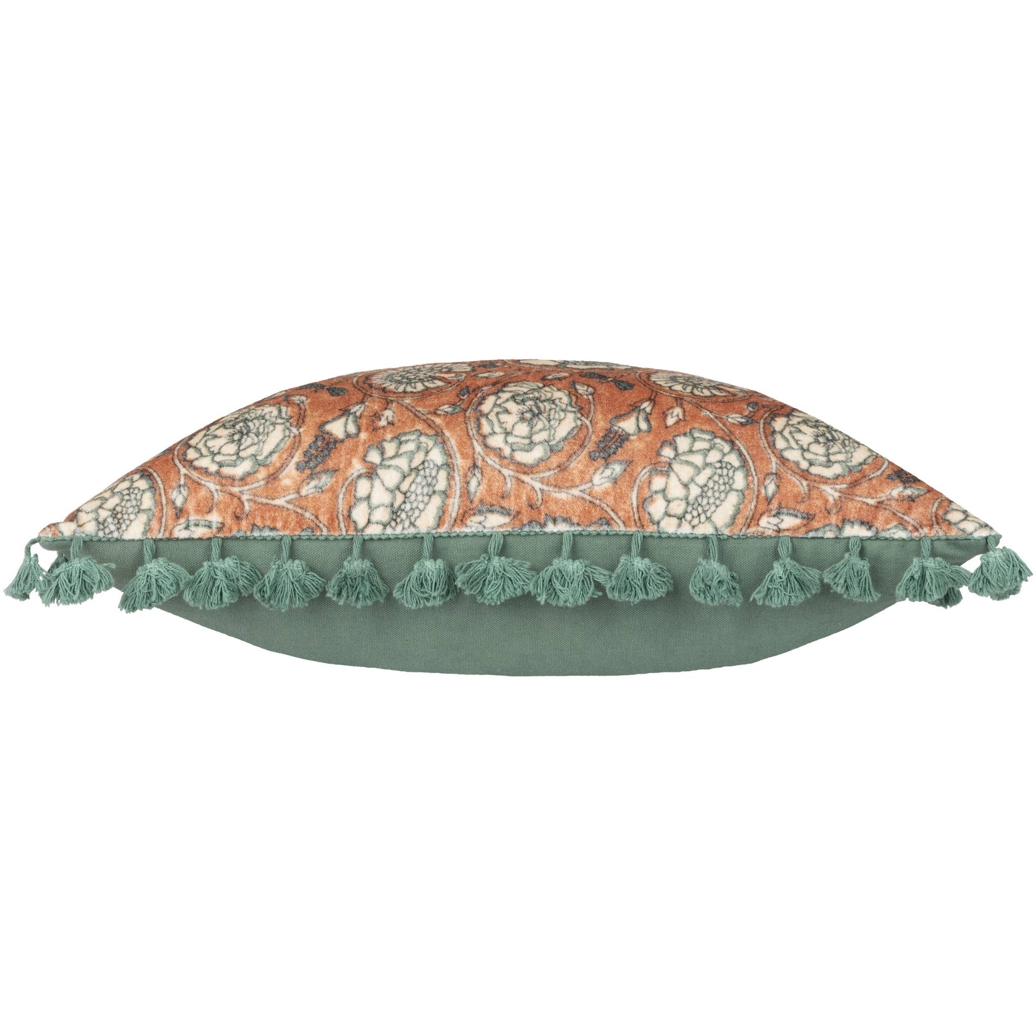 Rust Floral Salisa Cushion - All Good Things
