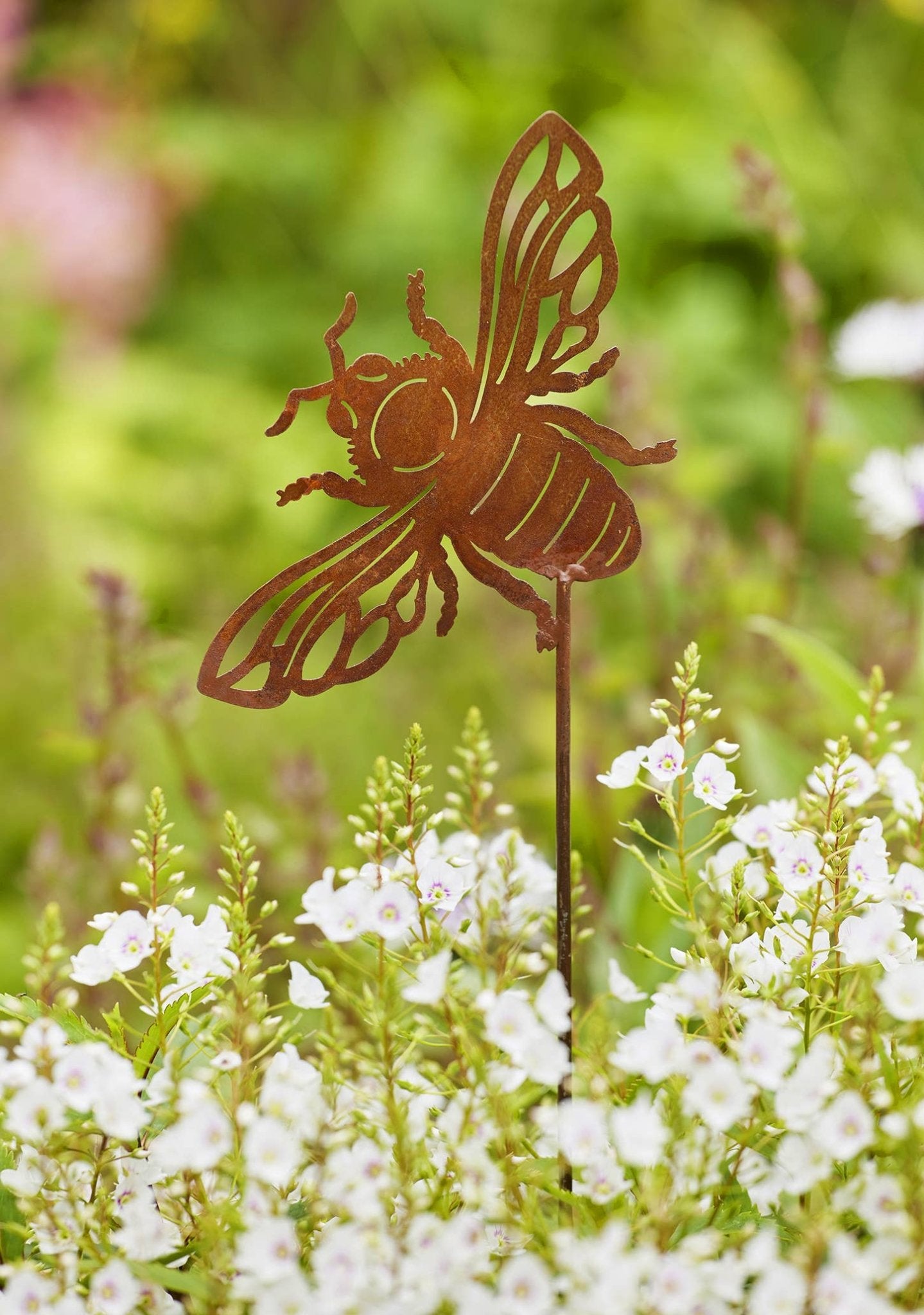 Rustic Garden Stake Bee - All Good Things