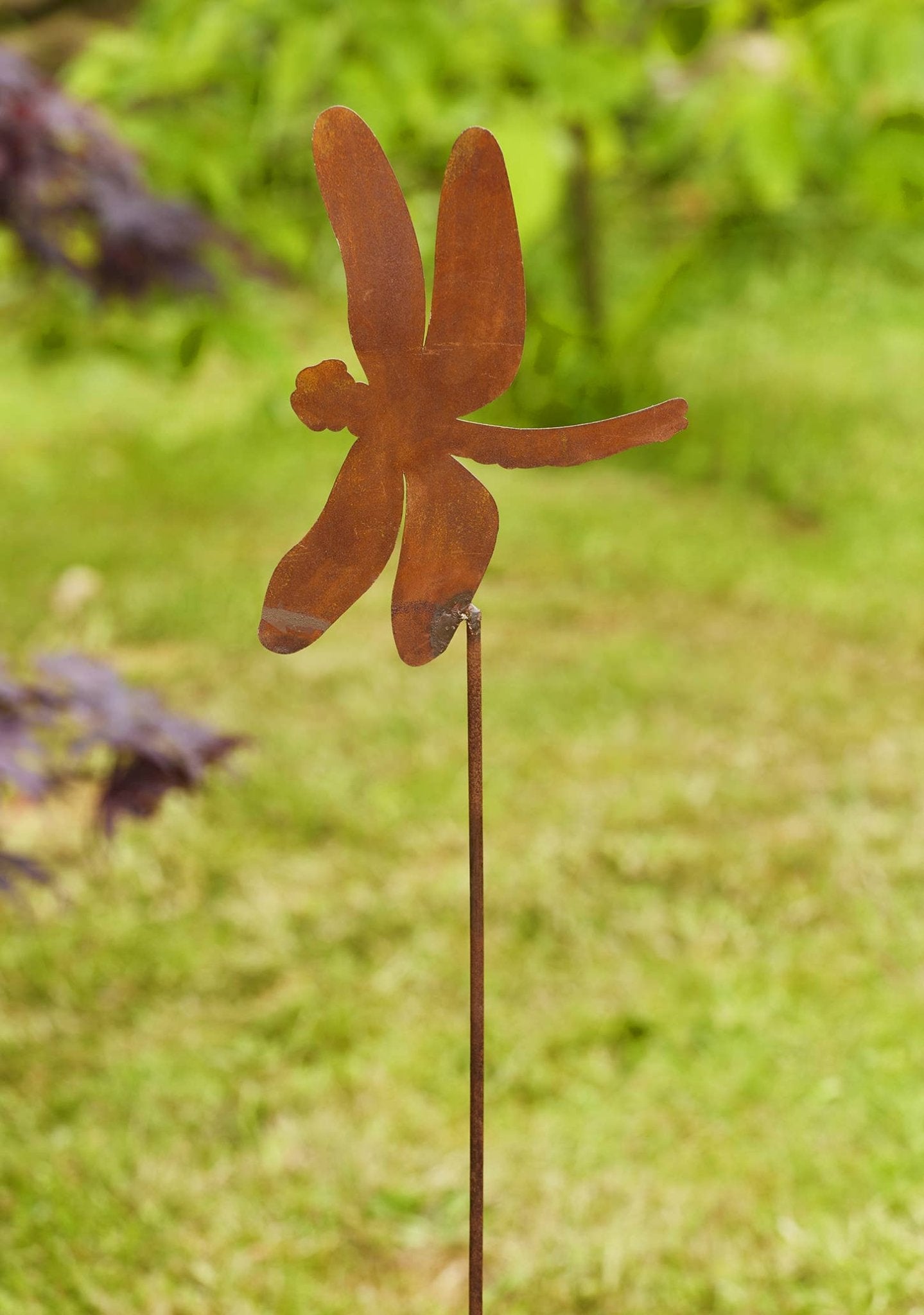 Rustic Garden Stake Dragonfly - All Good Things
